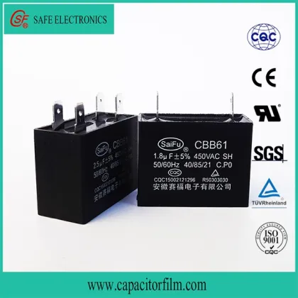 AC motor run cbb61 sh capacitor  air conditioner