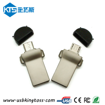 CE RoHS Mini Metal OTG USB Drive