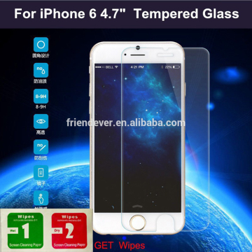 Wholesale 0.26mm original mobile tempered glass screen protector