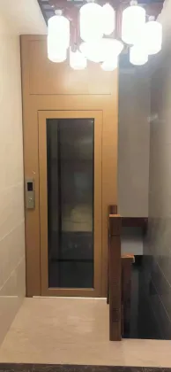 Modern Times Customizable High Quality Small Hydraulic Household Elevator for Villas with PVC Flooring