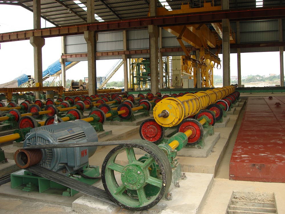 Pile Driver Machine,Spun Pile Wheel Spinning Machine,Concrete Single