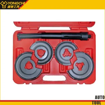 Mercedes Benz coil spring installation compressor tools