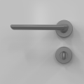 Pegangan pintu satu sisi dengan kunci