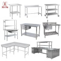 Stainless Steel Corner Work Table