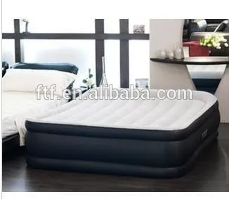 Purple one PVC inflatable floating bed