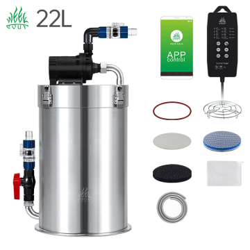 Intelligent App-Controlled Fish Tank External Filter with Low Noise and Frequency Conversion