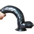 High-Quality TPE Black Extra Large Penis Toy Producer