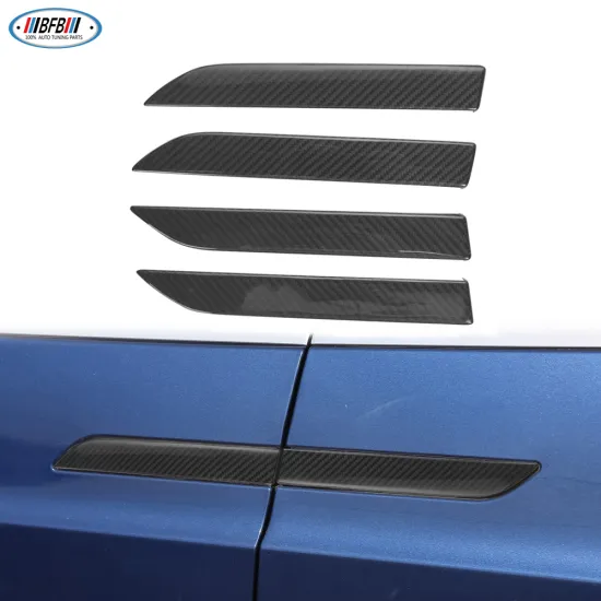 Carbon Fiber Door Handle Covers for Tesla Model X 2017+