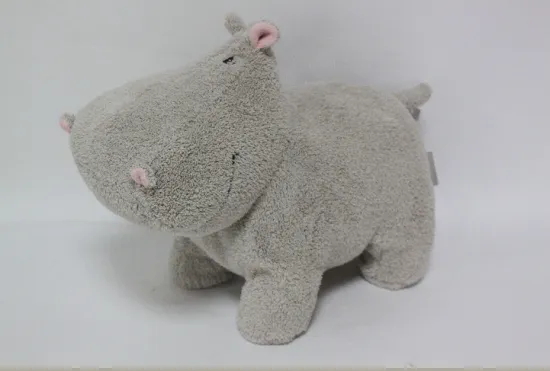 2015 Top Grade Plush Hippo Toy Wild Animal Toys