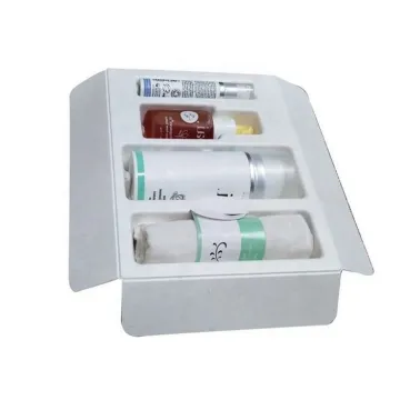 Eco-friendly Bagasse Cosmetic Molded Fiber Packaging Tray