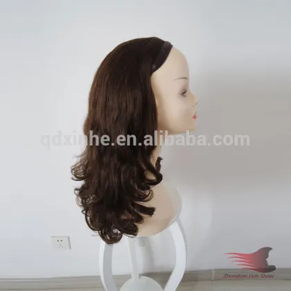 New Design 15inch #6 Human Hair Wunder Wig