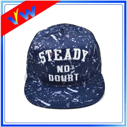 5 Panels All Covered Snapback Cap