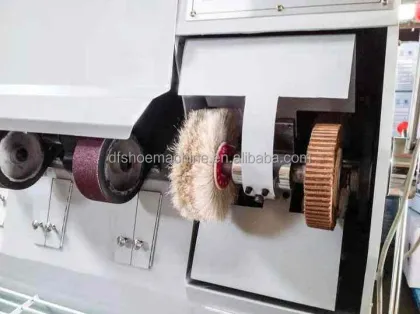 Multi-function Shoe Repairing Machine: Trimming, Polishing, Grinding & Drying Oven
