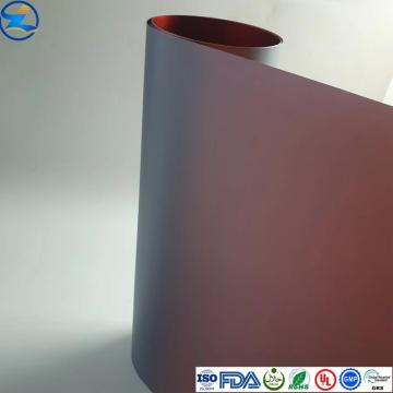 Rigid Glossy Opaque Colored Aluminium Coating PC Films