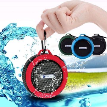 High Capacity Waterproof Mini BT Speaker C6 for Sony and iPhone with 3D Stereo Surround