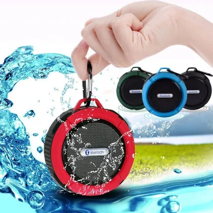 High Capacity Waterproof Mini BT Speaker C6 for Sony and iPhone with 3D Stereo Surround