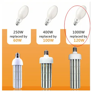 120w CE ROHS e40 e27 5 years warrant 15800lm led patriot lighting bulb