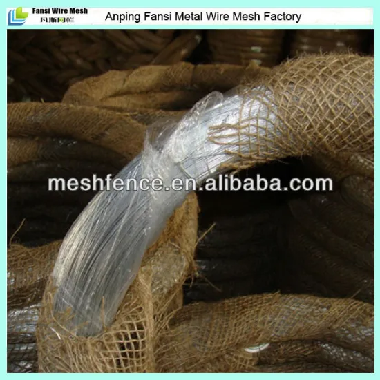 8 gauge factory maufacture Hot Dip Galvanized Steel Wire