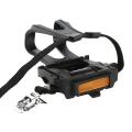 ZK-288 Bike Resin Pedal with Toe Clip/Strap