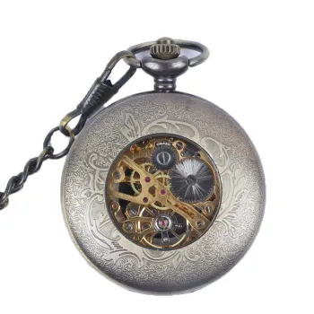 Classic European & American Style Pocket Watches: Fully Automatic, Semi-Automatic, Mechanical, and Roman Digital Timepieces