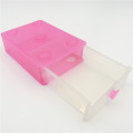 cajas de plástico transparente de regalo ABS para joyería