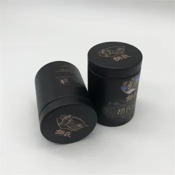 Round Sealed Tea Can