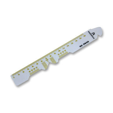 Interpupilary Distance Measure Ruler, Made of PVC, OEM Orders are Welcome