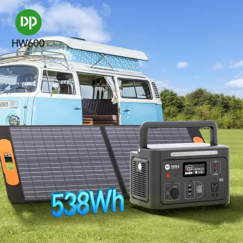 Solar Panel Portable Power Station Emergency Mini Generator
