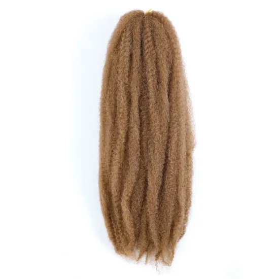 18 Inch 60G Cheap Afro Twist Kinky Hair Extension Marley Braid For Black Women