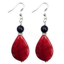 Natural Gemstone Agate Earring