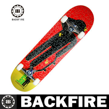 Backfire Canadian maple skateboard complete shanghai