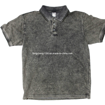 2014 Men's Hot Sale Wholesale Bead to Mesh Polo Shirt (T-0773)