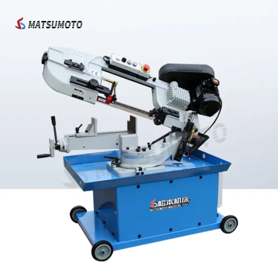 BS-712N BS-712R Woodworking Horizontal Band Saw Machine - Portable Swivel Sawing