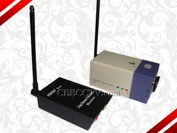 Colored 1/4 Sharp Ccd Lens Wireless Video Audio Transmitter Bd2.4g8888b