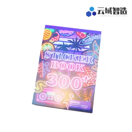 Neon Mirage Sticker Book Creative Design Collection
