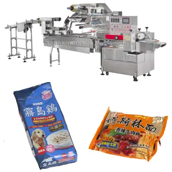 High-Quality Zipper Pouch Packing Machine for Pre-made Bag Feeding and Horizontal Filling