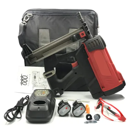 Factory Wholesale 7.2V Gas Drive Nail Gun: Manual Nail Gun for Concrete and Steel