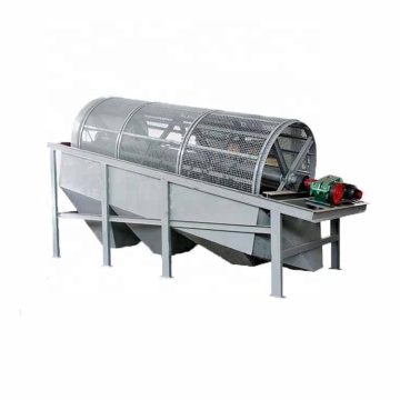 New Efficient Farm Composting Soil Separator Rotary Vibrating Soil Composting Sieve with Motor for Compost Rotary Sieve