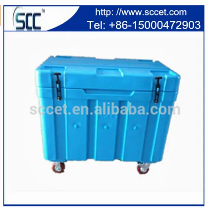 310ltrs Sky blue Dry ice freezer, dry ice chest freezer, dry ice freezer box