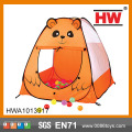 Çocuklar Hintli çadır karikatür ayı çadır çocuklar için
