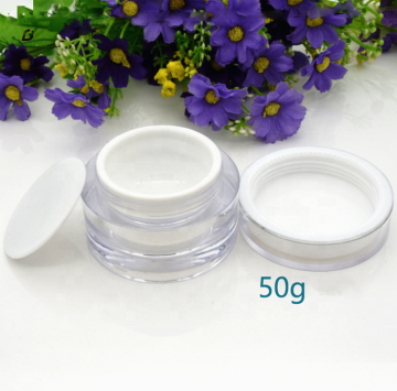 Factory Price Empty Acrylic Face Cream Jars 10g for Cosmetics