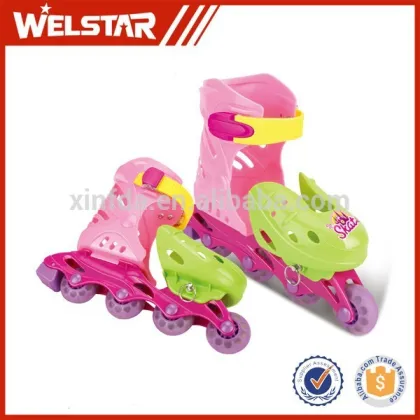 Sport Toys Skating Shoes For Kids Roller Skate Shoes Plastic Kids Skate Shoes