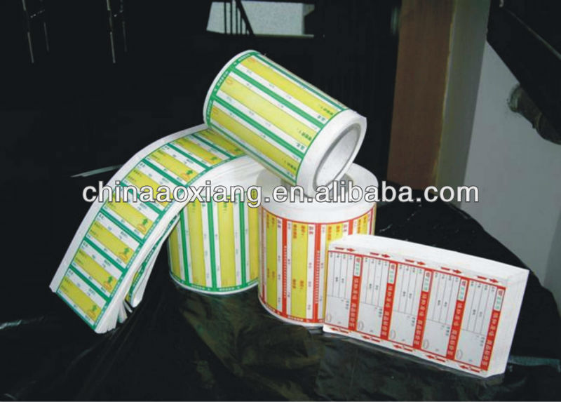 AX high quality opp self adhesive tape slitting rewinding slitting machine