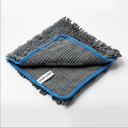 Multi Functional Auto Wash Rag - Natural Chenille Car Cleaning Towel