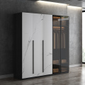 Light luxury wardrobe combination modern minimalist bedroom