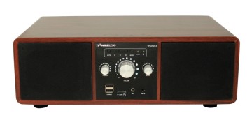 Integrated 2.1 CH Bluetooth Speaker (Support FM Radio, SD Card, TF Card, USB Charging)