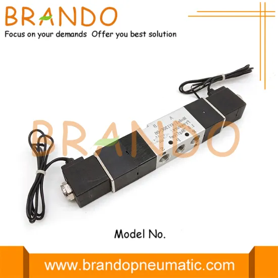 4V130C-06 1/8'' Close Center Pneumatic Air Control Valve