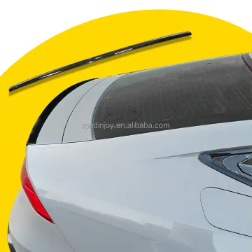 2019-2024 AUDI A7 C8 Lip Spoiler - ABS Carbon Fiber Look Rear Wing