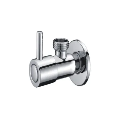 Bathroom Brass Chrome Shower Flow Control Splitter Triangle Valve