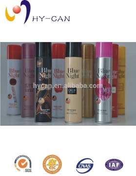 High Quality Empty Aerosol Can for Body Spray with 4 Color Printing Diam 45/52/57/65mm